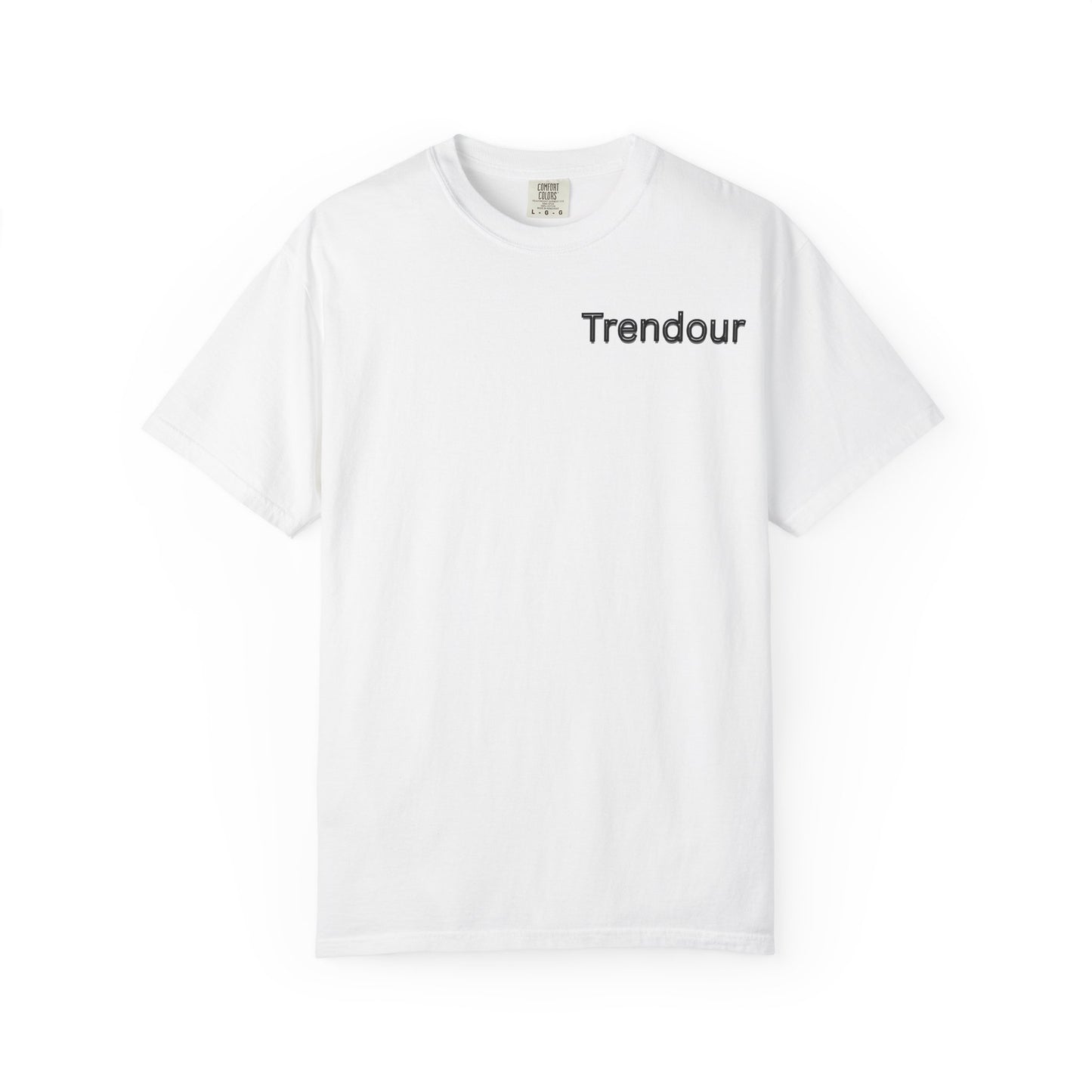 Trendour Cosmic Energy Cat T-Shirt - Unisex Garment-Dyed Tee, Trendour Graphic Shirt, Cat Lover Gift, Astrology Apparel
