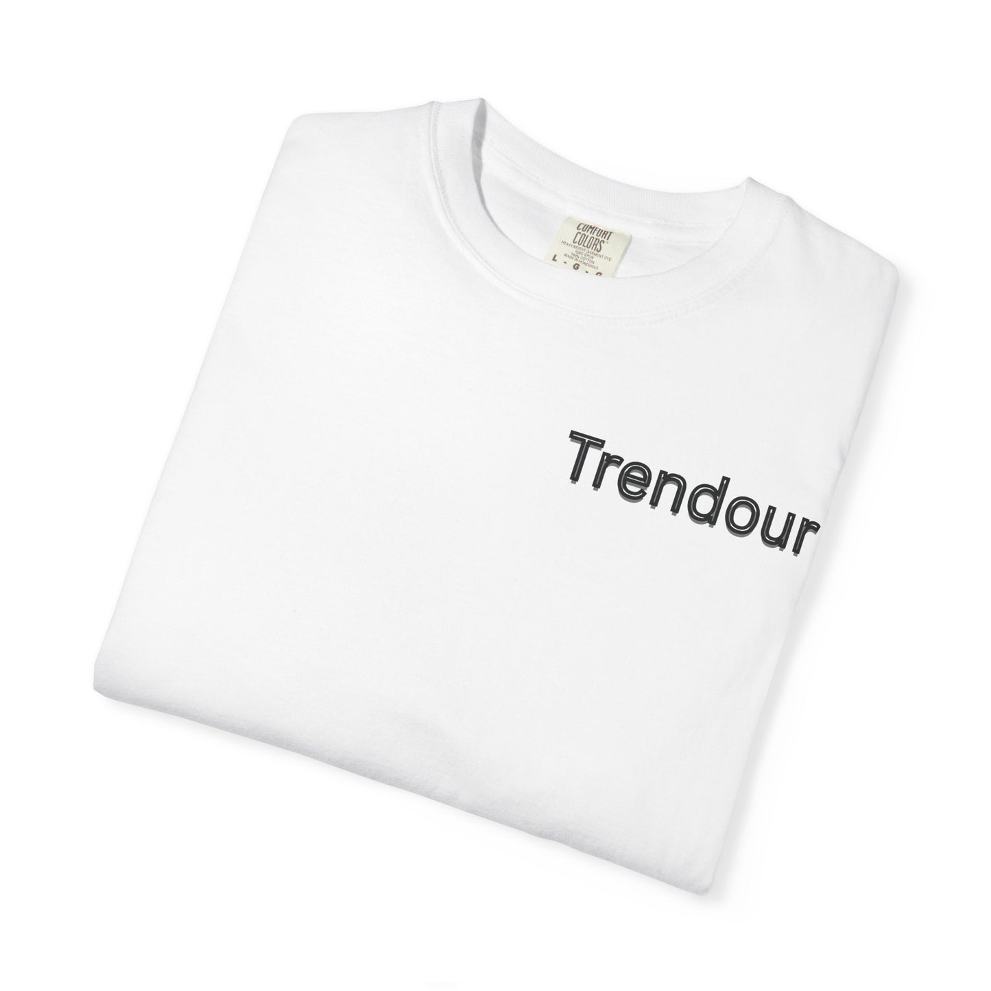 Trendour Cosmic Energy Cat T-Shirt - Unisex Garment-Dyed Tee, Trendour Graphic Shirt, Cat Lover Gift, Astrology Apparel