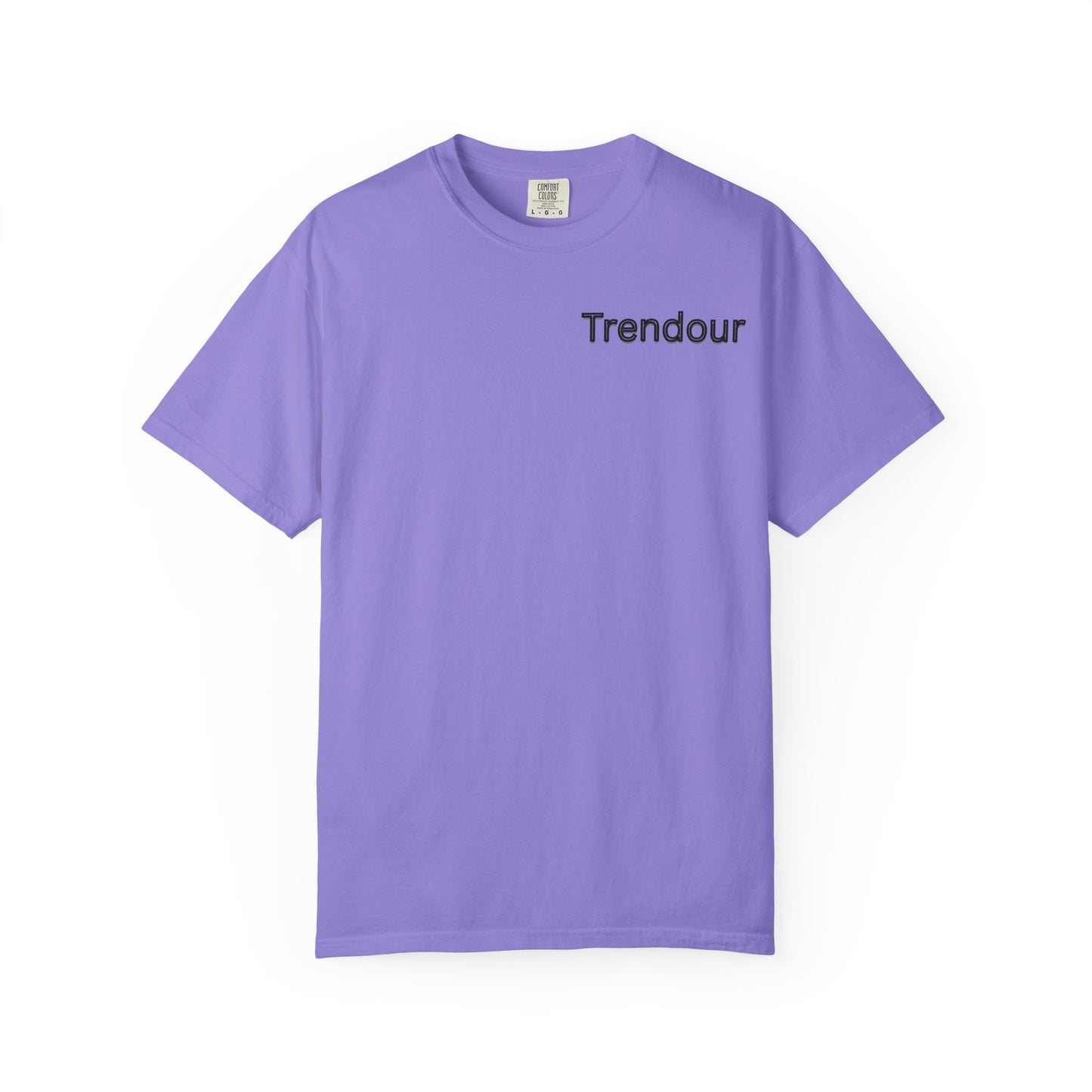 Trendour Cosmic Energy Cat T-Shirt - Unisex Garment-Dyed Tee, Trendour Graphic Shirt, Cat Lover Gift, Astrology Apparel