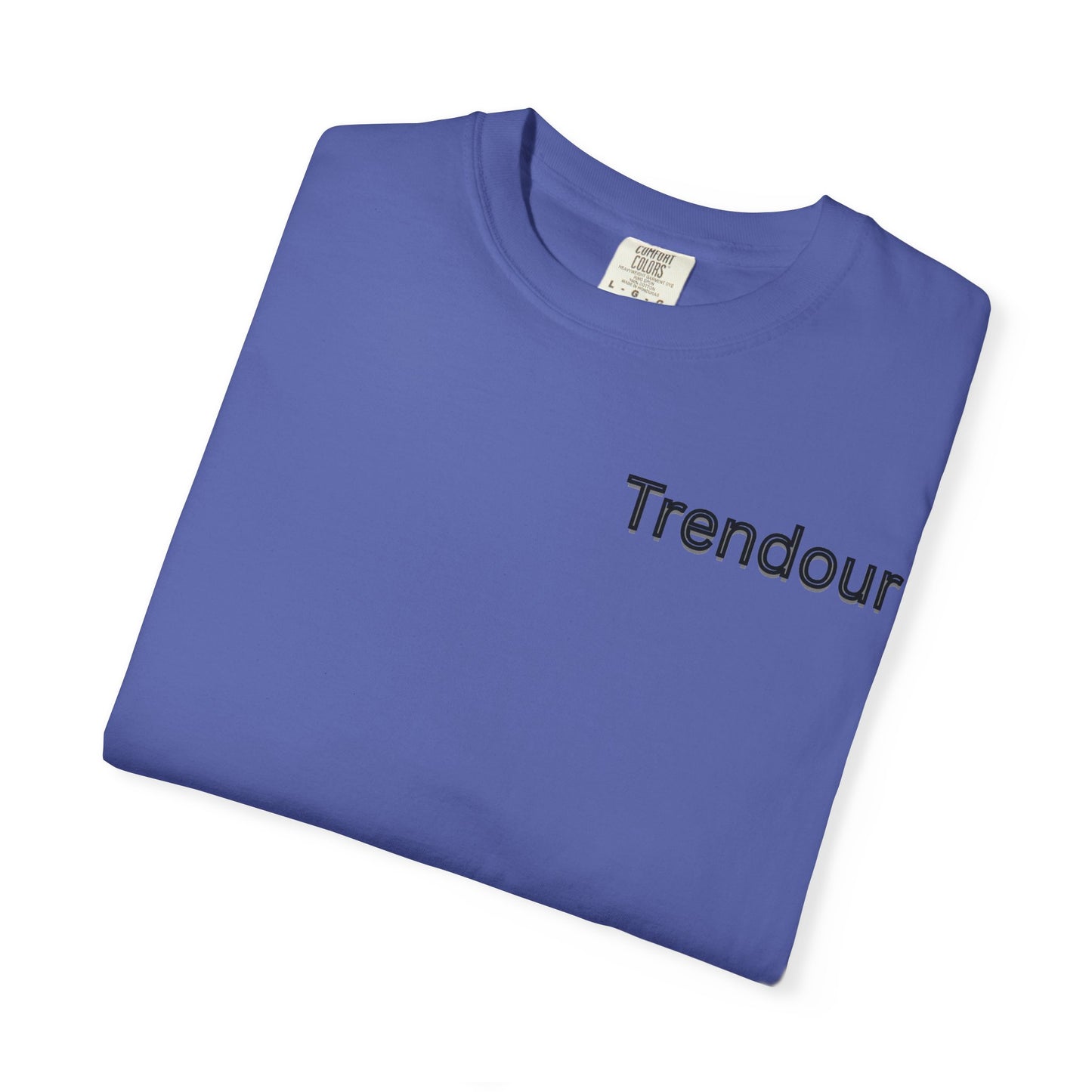 Trendour Cosmic Energy Cat T-Shirt - Unisex Garment-Dyed Tee, Trendour Graphic Shirt, Cat Lover Gift, Astrology Apparel
