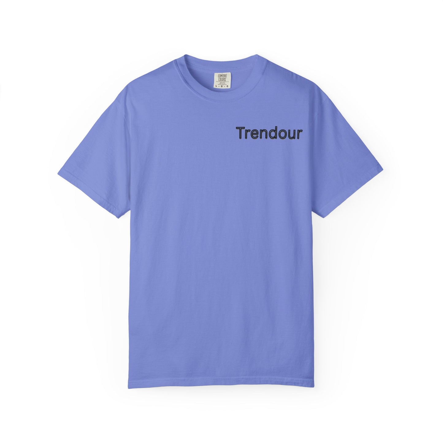Trendour Cosmic Energy Cat T-Shirt - Unisex Garment-Dyed Tee, Trendour Graphic Shirt, Cat Lover Gift, Astrology Apparel